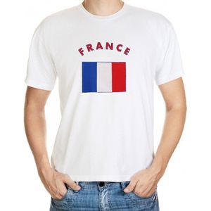 France t-shirt met vlag 2xl