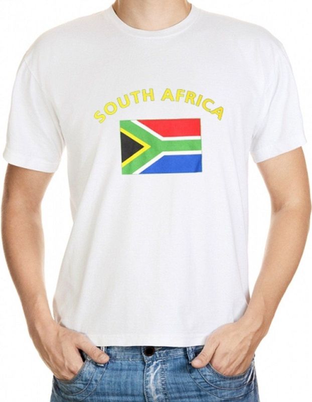 Zuid-Afrikaanse vlag t-shirts
