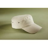 Myrtle Beach Leger/army pet voor volwassenen - kaky/beige - Militairy look rebel cap - verstelbaar