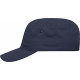 Myrtle Beach Leger/army pet voor volwassenen - navy blauw - Militairy look rebel cap - verstelbaar