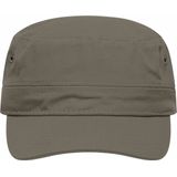 Myrtle Beach Leger/army pet voor volwassenen - olijfgroen - Militairy look rebel cap - verstelbaar