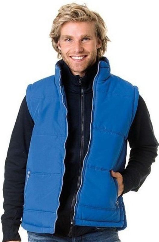 Lemon & Soda - Outdoor Bodywarmer - Blauw - Winddicht - Mouwloos - Polyester
