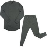 Thermo Army - Ondergoed Set - Groen - Broek en Shirt Lange Mouw