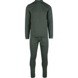 Thermo Army - Ondergoed Set - Groen - Broek en Shirt Lange Mouw
