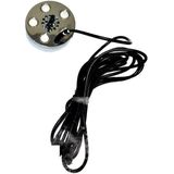 Halloween Mistmaker Rook Machine met 3 Kleuren LED Lampjes - Werkt op Water en Stroom - Diameter 5 cm, Hoogte 4 cm