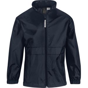 Regenkleding voor jongens/meisjes marineblauw - Sirocco windjas/regenjas voor kinderen / Marine