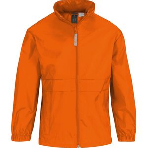 Windjas/regenjas voor jongens oranje