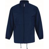 Windjas/regenjas voor heren donkerblauw