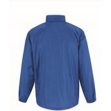 Heren windbreaker - Sirocco windjas in het kobalt blauw - volwassenen Kobalt