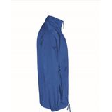Heren windbreaker - Sirocco windjas in het kobalt blauw - volwassenen Kobalt