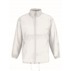 B&C - Sirocco - Windjas - Wit - 100% Nylon