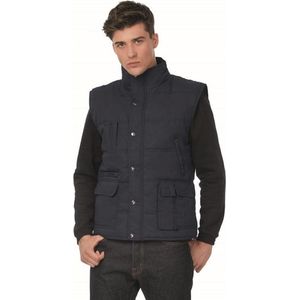 Outdoor/werk casual bodywarmer - heren - Donkerblauw - Outdoorkleding - werkkleding