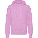 Fruit of the Loom - Classic Hooded Sweat - Hoodie - Lichtroze - Katoen