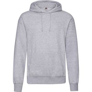 Fruit of the Loom - Classic Hooded Sweat - Hoodie - Grijs - Katoen