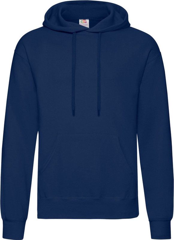 Fruit Of The Loom - Hoodie - Donkerblauw - Katoen