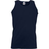 Fruit of the Loom - Singlet - Heren - Zwart - 100% Katoen