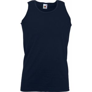 Fruit of the Loom - Singlet - Donkerblauw - 100% Katoen - Regular Fit