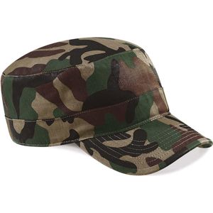 Katoenen pet met camouflage print - Cap