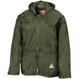 Result regenpak - regenjas en regenbroek - olijf groen - waterdicht