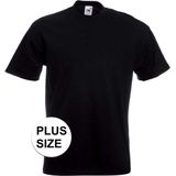 Fruit of the Loom t-shirts zwart