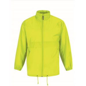 Windjas/regenjas voor heren geel