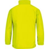 Windjas/regenjas voor jongens geel maat 12/13 jaar (152/164)