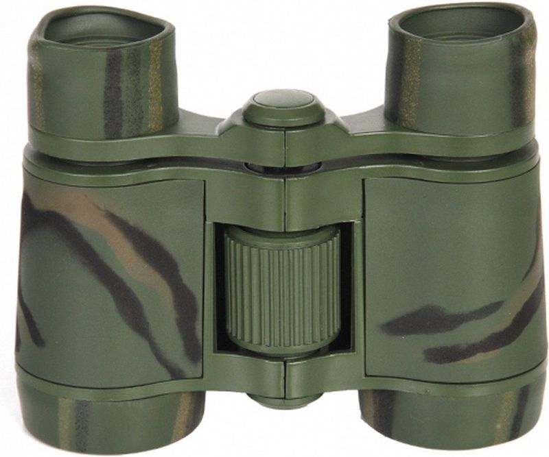 Kinder verrekijker - camouflage - kunststof - 4 x 30 - speelgoed kijker