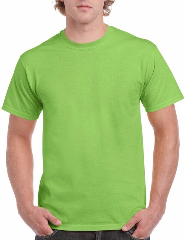 Lemon Soda Dames basic poloshirt - limegroen - korte mouw - getailleerd - katoen