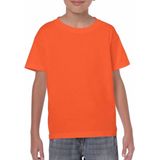 Oranje kinder t-shirts Xs (110-116)