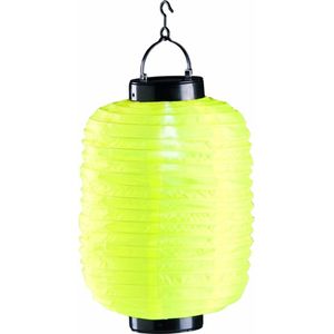 Tuin / balkon lampion op zonne energie geel - Lampionnen