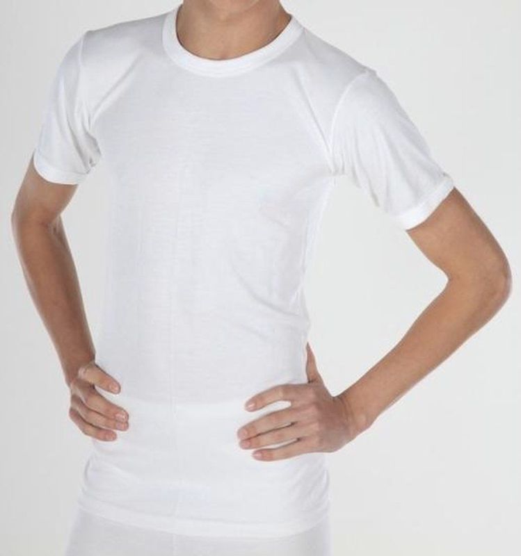 Beeren - Thermo Shirt - Korte Mouw - Zwart - Viscose/Polyester