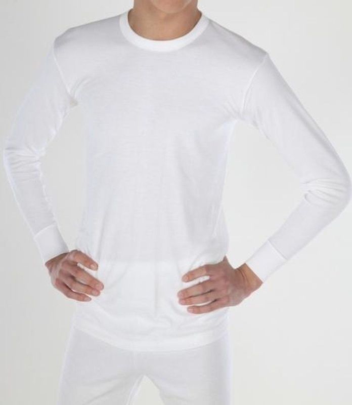 Beeren - Thermo Shirt - Wit - Lange Mouw