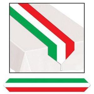 Tafelloper - Blauw - Katoen