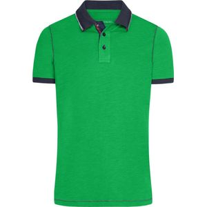 James Nicholson Poloshirt - urban - groen - heren - polo