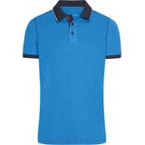James Nicholson Poloshirt - urban - blauw - heren - polo