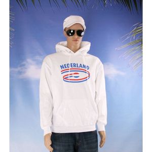Witte sweater Nederland heren XL