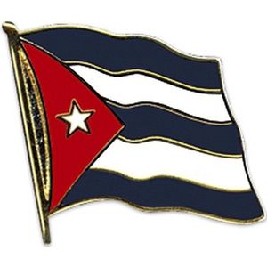 Pin broche speldje vlag Cuba - Decoratiepin/ broches