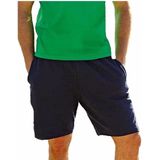 Navy blauwe sportbroek / short voor heren