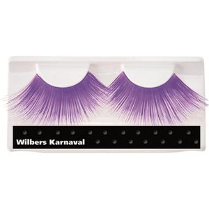 Paarse jumbo wimpers