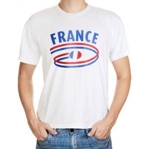 France t-shirt voor heren 2xl