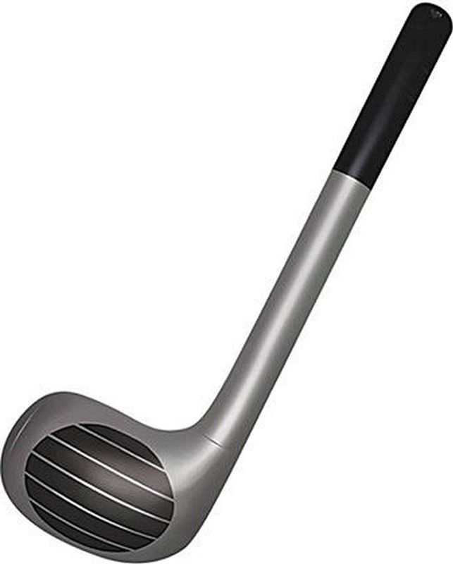Opblaasbare golfclub - plastic - 92 cm - funartikelen - pensioen thema cadeau