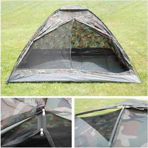 Kampeer tent met camouflage print 3 personen - Koepeltenten