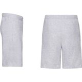 Heren korte broek / short / sportbroek grijs