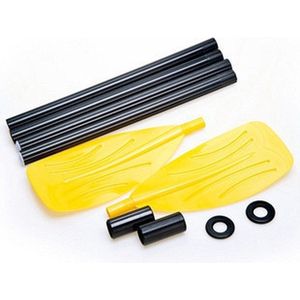 Intex plastic opblaasboot peddels set 122 cm - Bootje varen