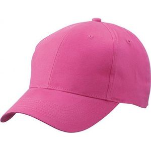 Baseball cap 6-panel fuchsia voor volwassenen - Cap