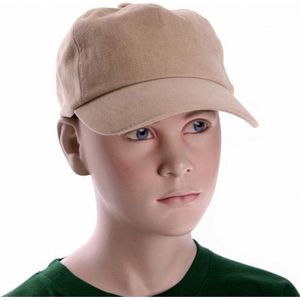 Kinder baseball caps beige