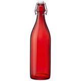 Bormioli Rocco - Giara - Waterfles - Rood - 1000 ml - Beugeldop