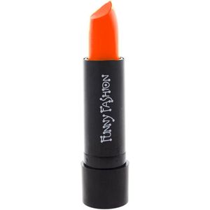 Foute party Lippenstift - neon oranje - blacklight effect