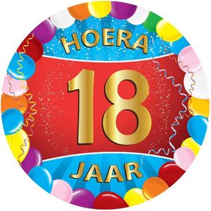 18 jaar verjaardag party viltjes - Bierfiltjes