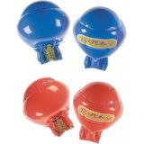 Opblaas Bokshandschoenen 35 cm  Blauw